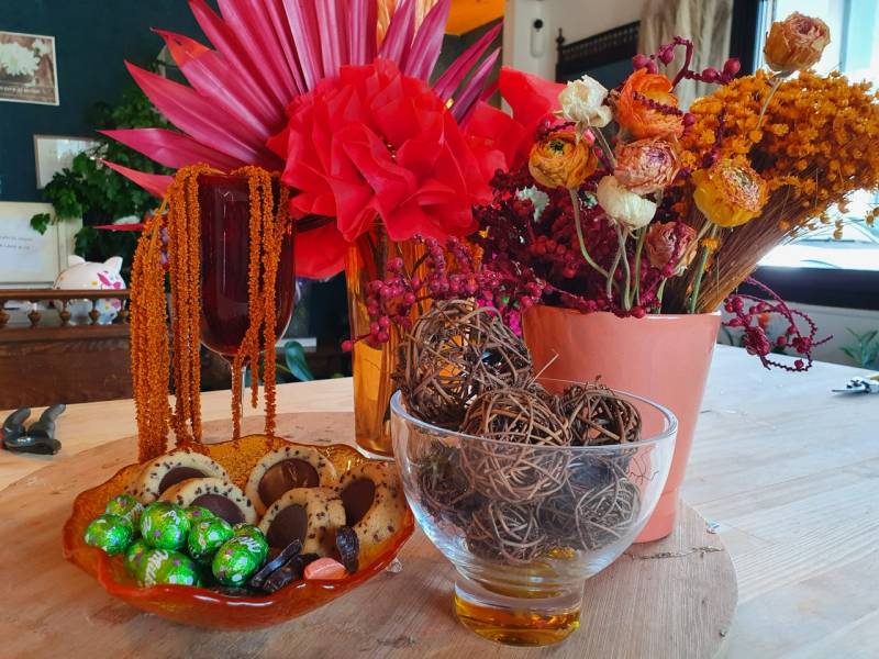 Cours atelier floral à Arnas