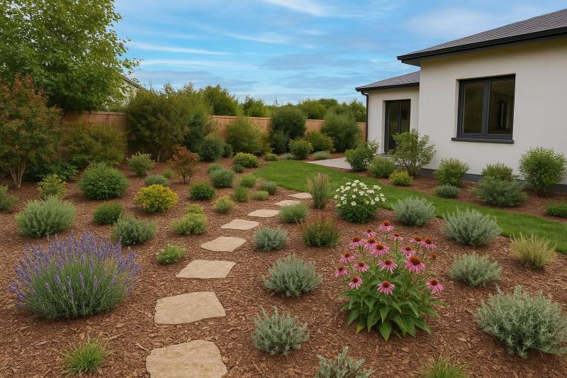 Création d'un jardin durable à Villefranche-sur-Saôn